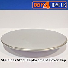 Stainless Steel 120mm Cover for 90mm Holes - Fast Flow Shower Tray Wastes Cap