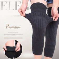 1 Pair Men Women Wool Leg Knee