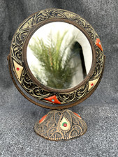 Vintage Artisan Round Mirror