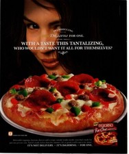 ROLL6. ADVERT 13X11" NEW DIGIORNO FOR ONE TRADITIONAL CRUST PIZZA