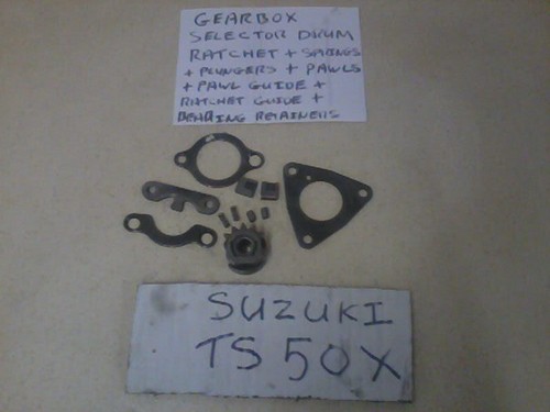 Suzuki ts50x gearbox selector - suzuki,
