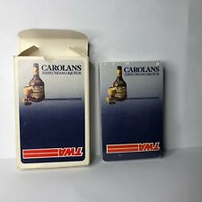 Vintage TWA Trans World Airlines Carolans Cream Liquer playing Cards sealed Deck