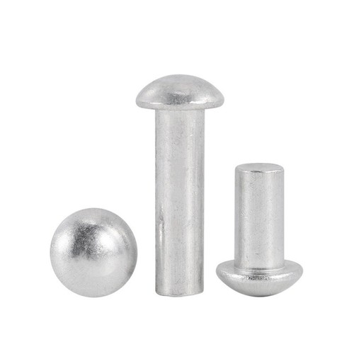 Aluminium solid rivet round - solid,