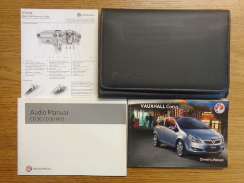 Vauxhall corsa owners handbook - corsa,