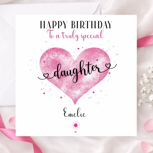 Personalised birthday card - personalised,
