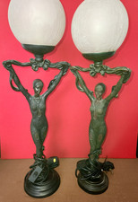 Pair Vintage Art Deco Style