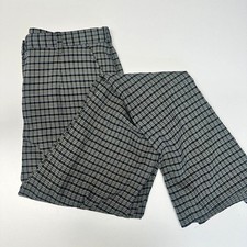 Alice Collins Golf Checked Wool Blend Trousers – UK 12