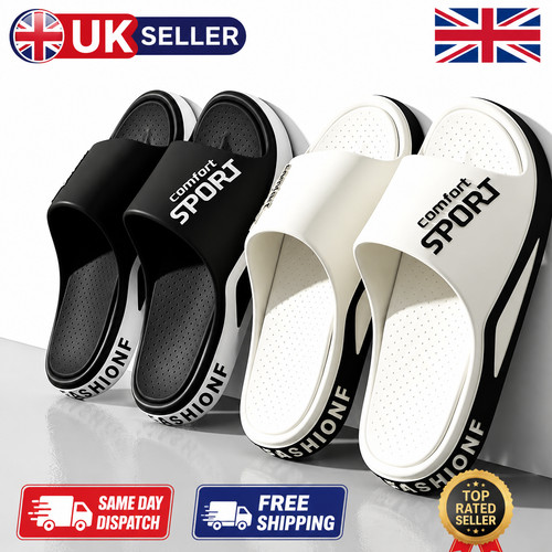 Slip sliders sandals mens - slip-on,