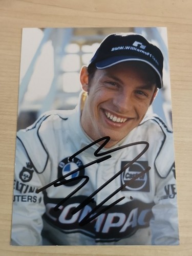 Jenson button signed career - button,