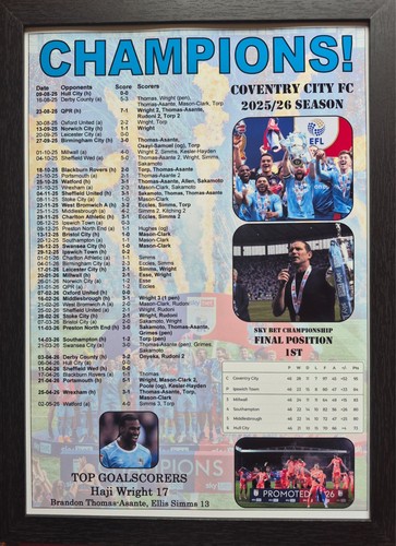 Coventry city championship - city,