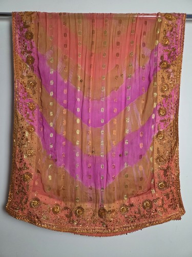 Indian dupatta gota - patti, work