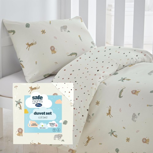 Safe nights cot bed - cot, duvet