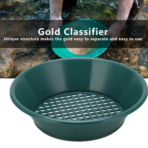 Gold pan panning classifier - pan,