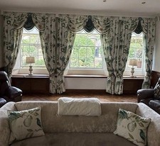 4 PAIRS Sanderson Curtains