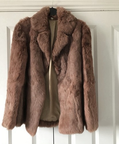 Vintage pink real coney - real, fur