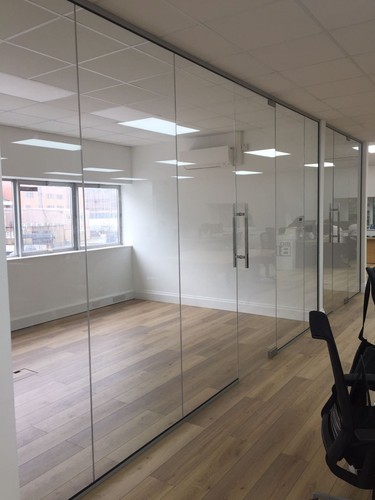 Glass panel wall - wall,