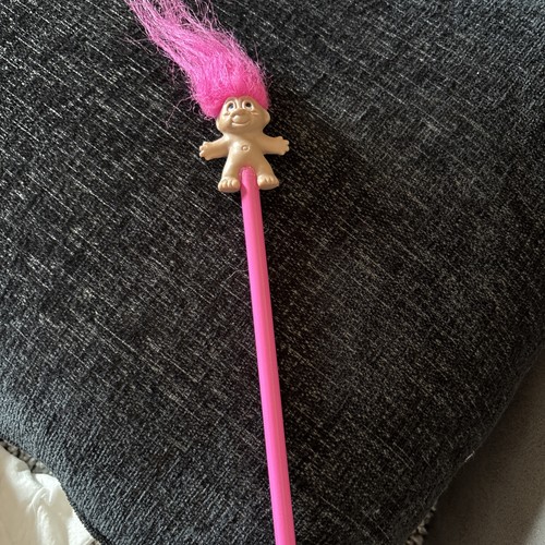 Vintage troll topper pink - vintage,
