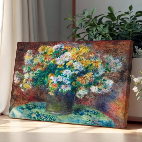 Chrysanthemums pierre auguste - chrysanthemums, pierre-auguste