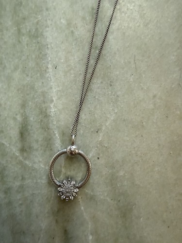 Pandora charm necklace - necklace, with