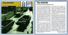The DUKW - 1942-45 - Weapons - WW2 Edito-Service SA 1977 Card