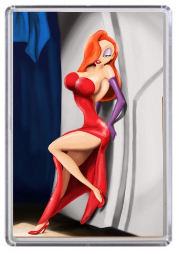 Jessica rabbit fridge magnet - jessica,