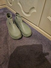 Zara sock green shoes size 9