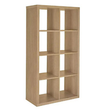 Habitat Squares Plus 8 Cube Storage Unit - Dark Oak | Organizer Living Office