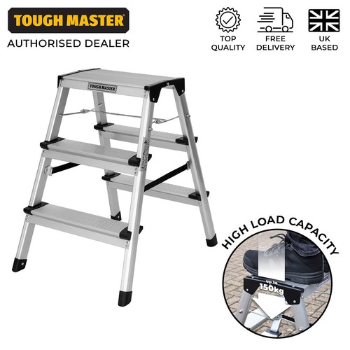 Tough master step ladder - tough,