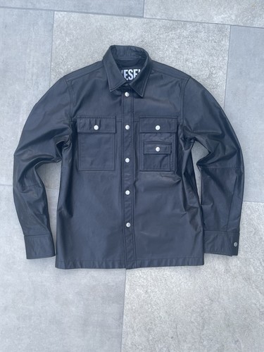 Diesel leather jacket men - diesel,