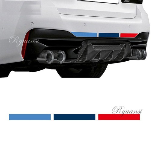 Car tri color rear bumper - car, tri-color