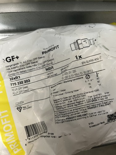 Georg fischer primofit - fischer, male