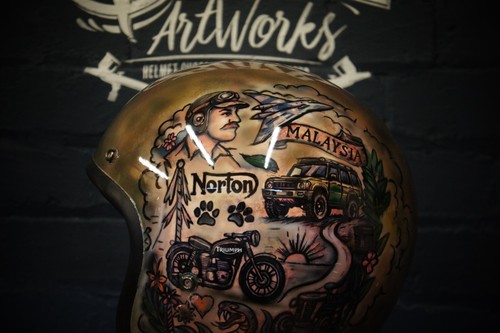 Custom painted airbrushed - custom,