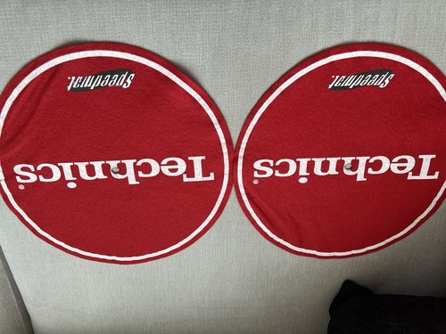 Red official technics - red, felt