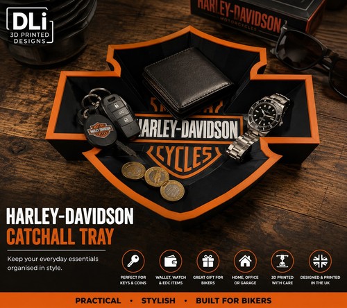 Harley davidson catchall tray - catchall,