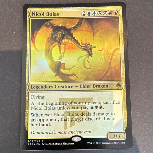 Nicol bolas mtg - bolas, (209/249)
