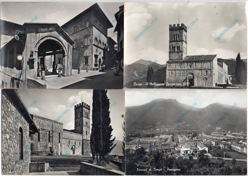 Barga 4 postcards - -,