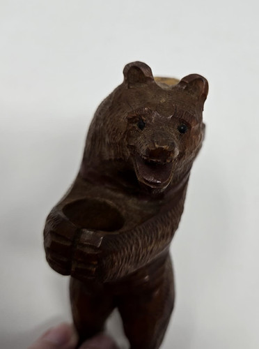 Vintage hand carved black - hand,