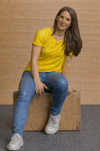 Jager hobby unpainted woman - jager,