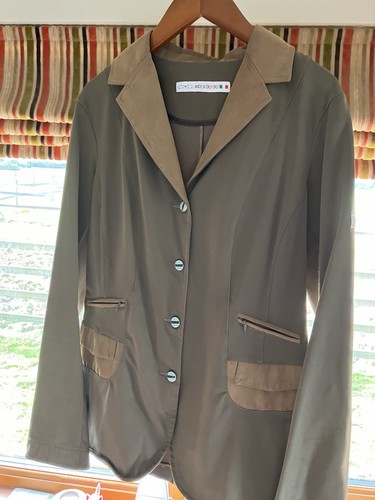 Brown animo ladies show jacket - animo,