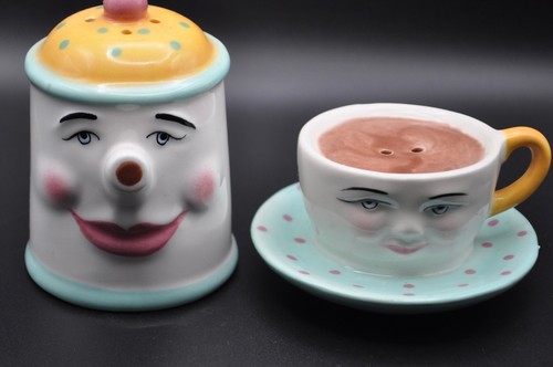 Vintage anthropomorphic coffee - vintage,