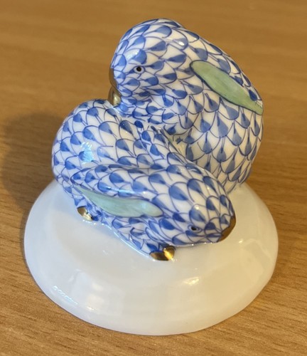 Herend two blue fishnet - herend,