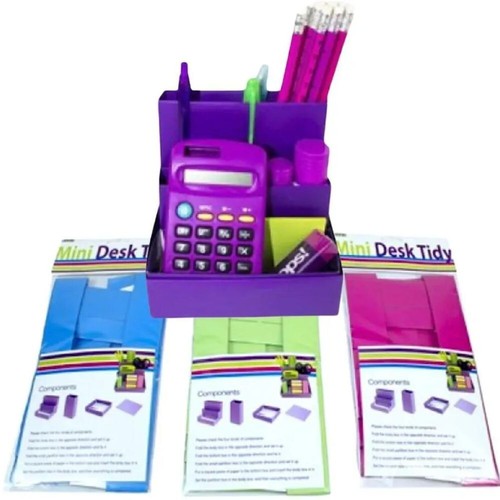Mini desk tidy bright color - mini,