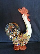 MURANO GLASS COCK COCKEREL