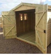 12X10 WOODEN WORKSHOP PRESSURE