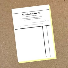 One Invoice Book Personalised