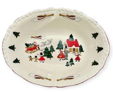 Masons Christmas Village Oval