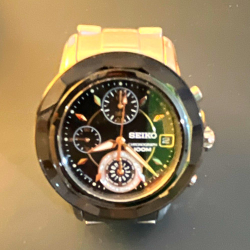 Seiko 7t92 0g80 chronograph - seiko, 7t92-0g80