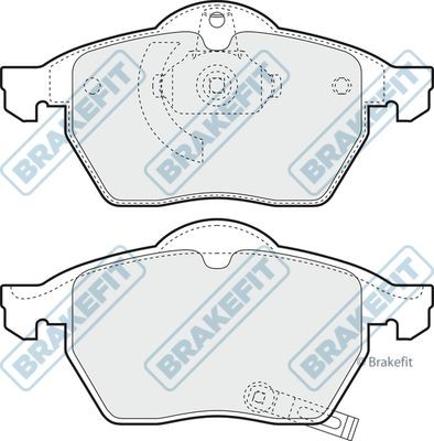 Apec front brake - apec, pad