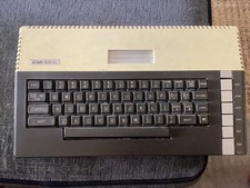 Atari 800XL with power lead and cable connections for monitor attachment