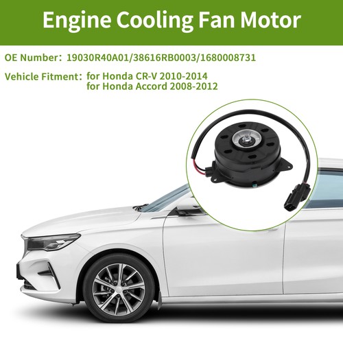 Radiator fan motor - radiator,